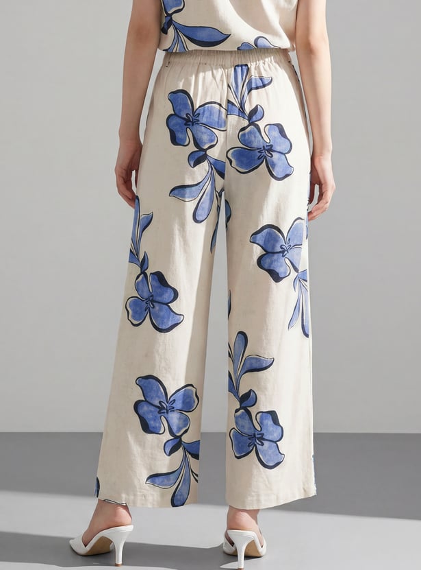 CODE Printed Trousers