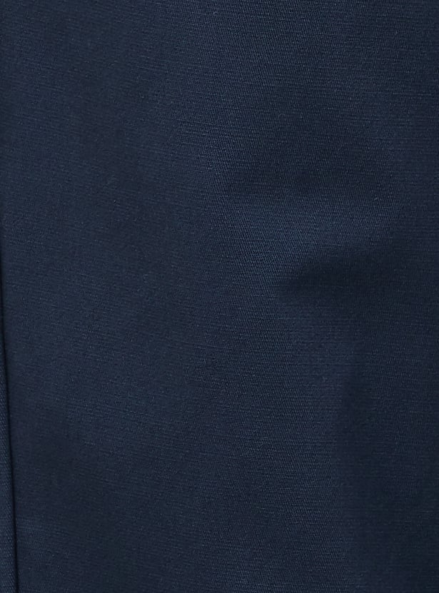 GO COLORS Solid Straight Pants