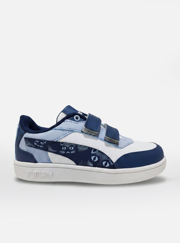 PUMA Boys Printed Velcro Shoes