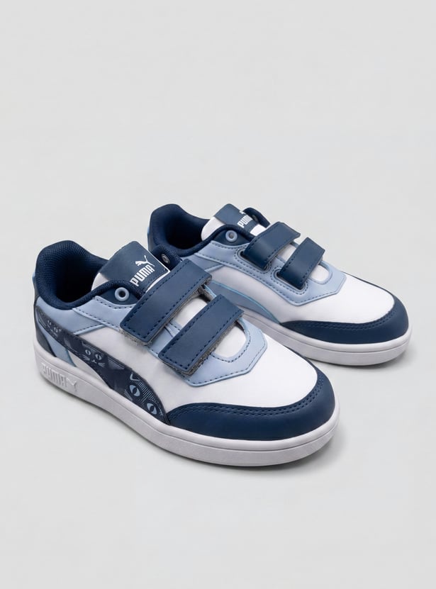 PUMA Boys Printed Velcro Shoes