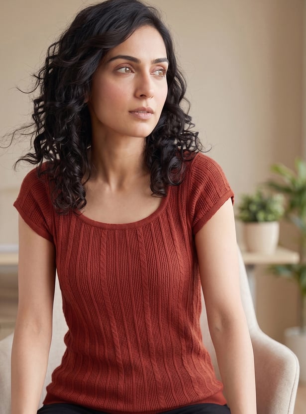 CODE Knitted Top