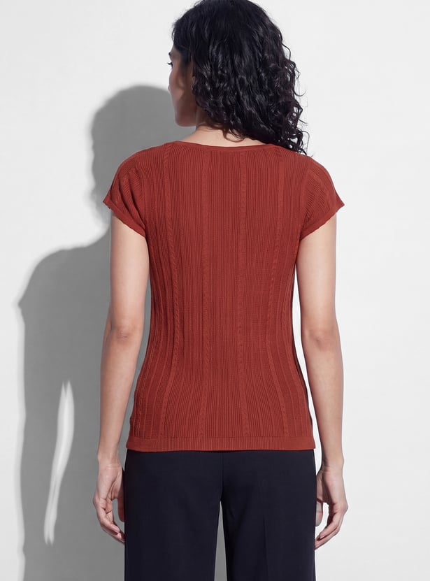 CODE Knitted Top