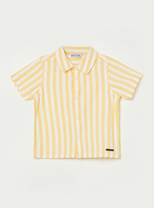 FAME FOREVER Boys Striped Shirt