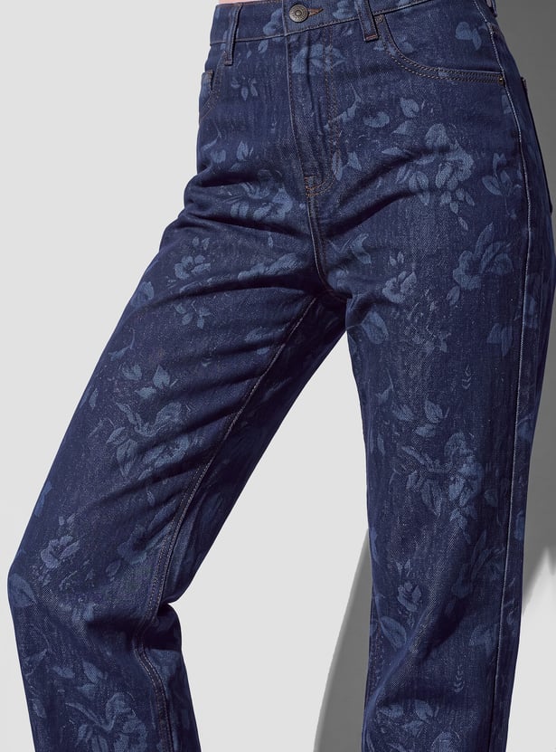 GINGER Printed Woven Jeans