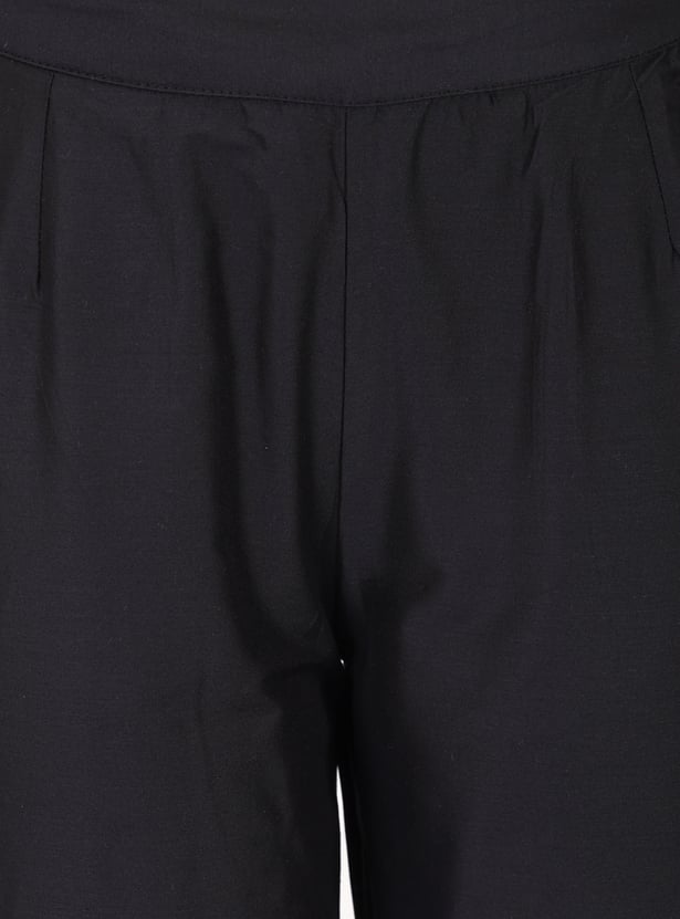 W Embellished Straight Pants