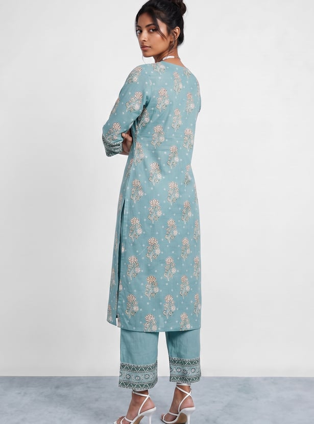 MELANGE Ethnic Motif Kurta Set