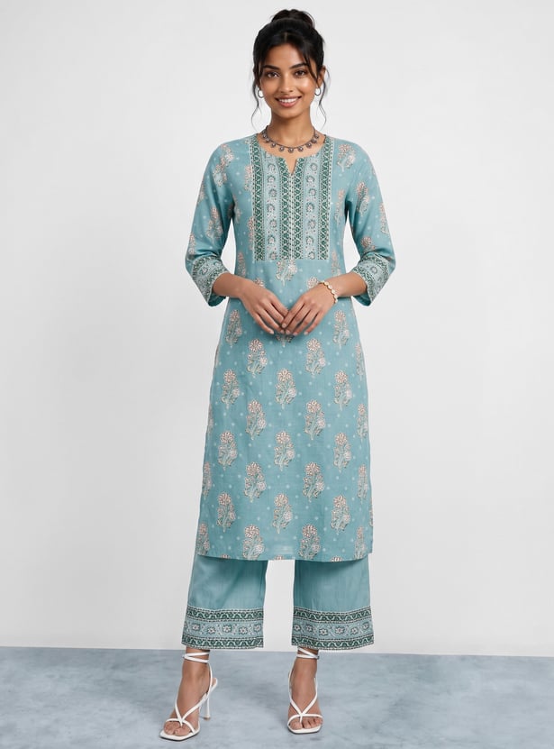 MELANGE Ethnic Motif Kurta Set