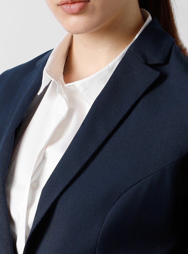 VAN HEUSEN Solid Tailored Blazer