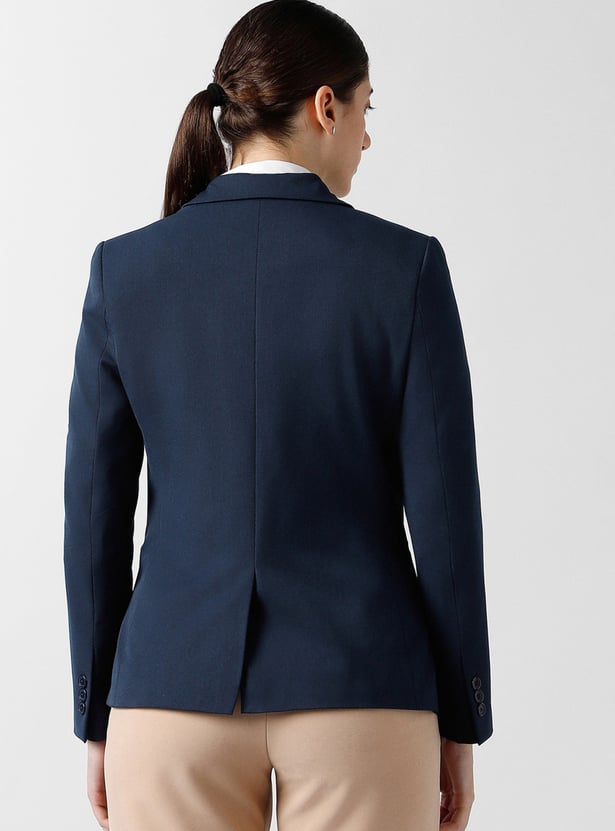 VAN HEUSEN Solid Tailored Blazer