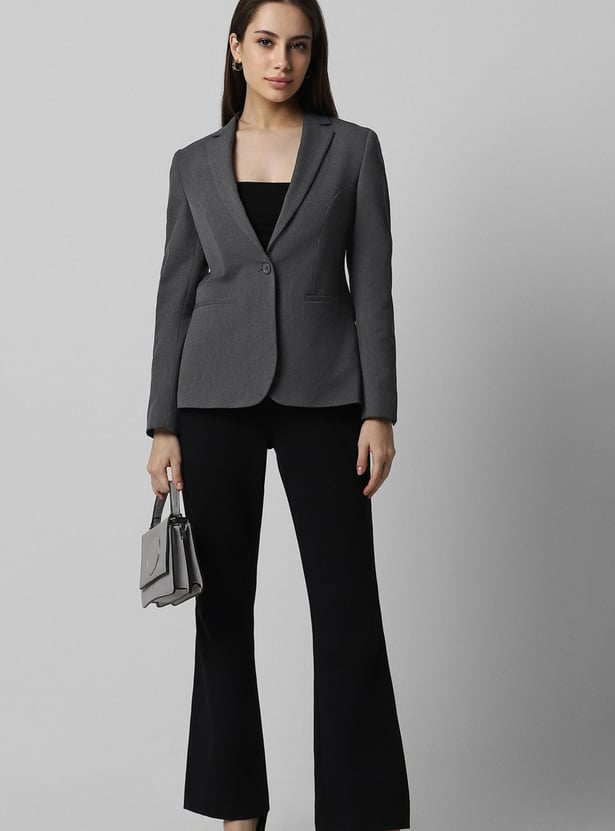 VAN HEUSEN Solid Tailored Blazer