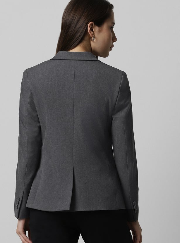 VAN HEUSEN Solid Tailored Blazer