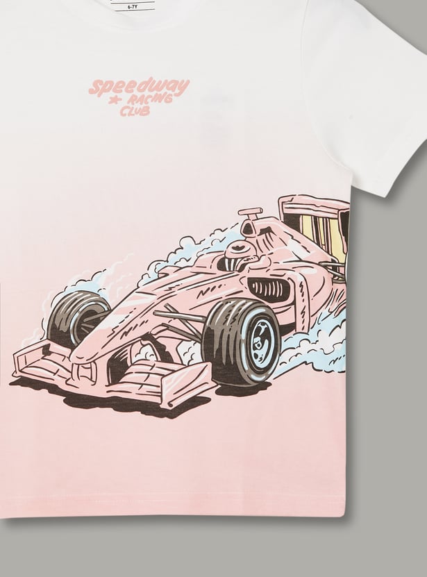 FAME FOREVER Boys Graphic Print T-shirt