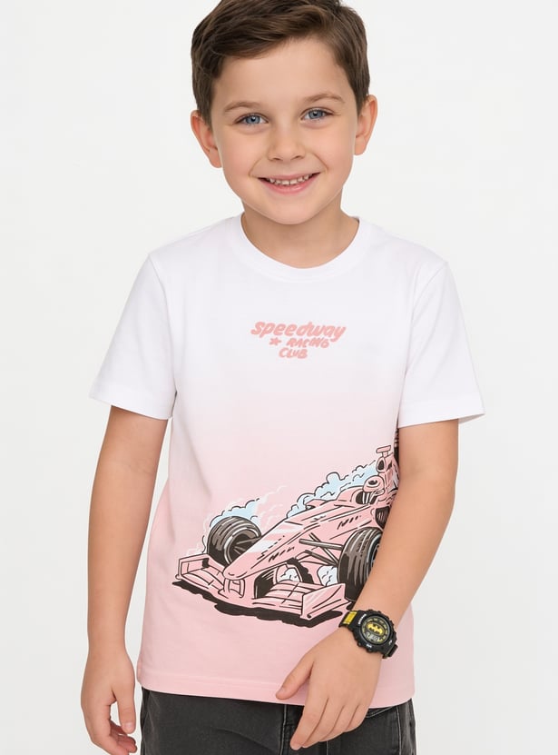 FAME FOREVER Boys Graphic Print T-shirt
