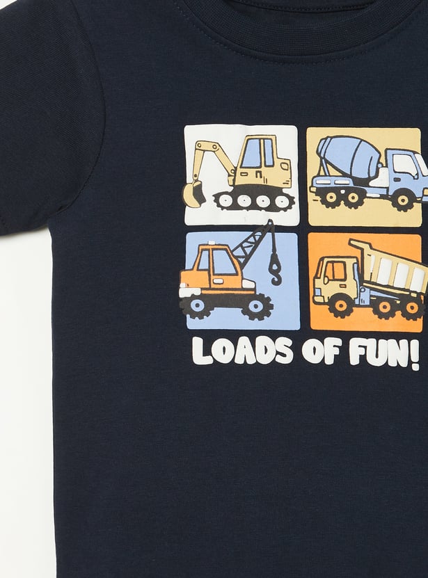 FAME FOREVER Boys Graphic Print T-shirt