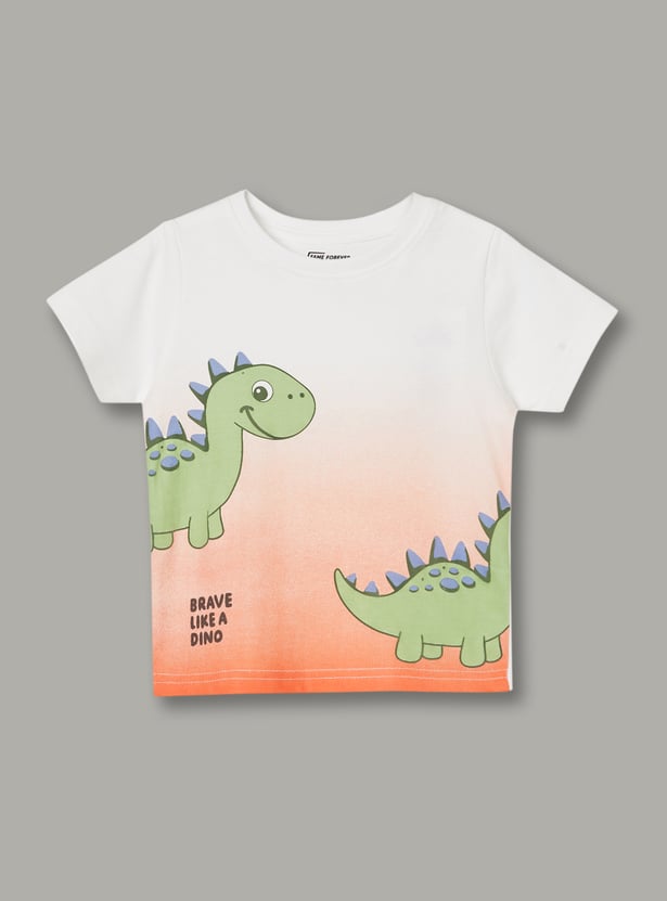 FAME FOREVER Boys Graphic Print T-shirt