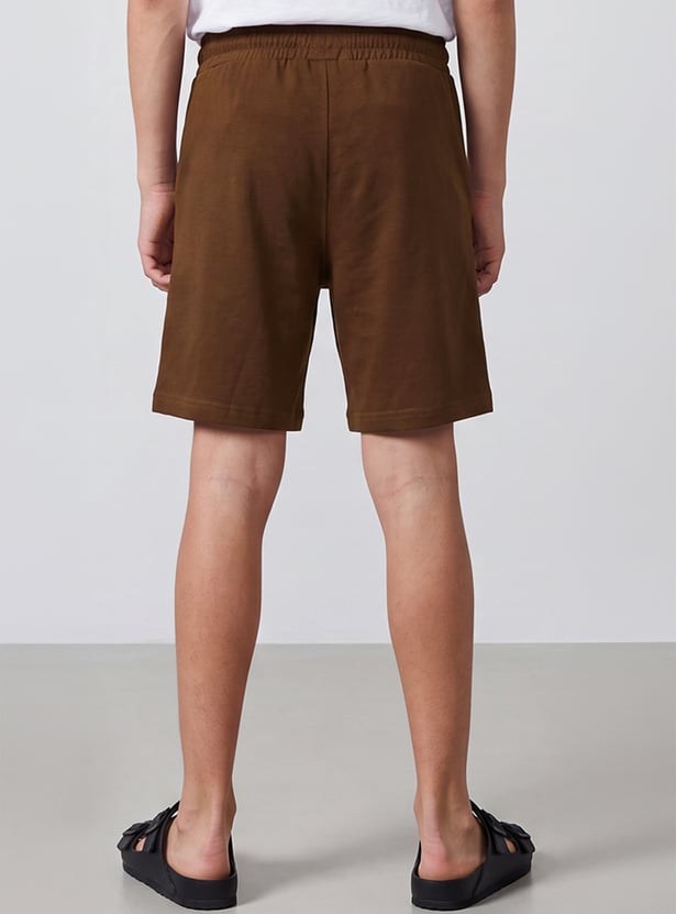 FAME FOREVER Boys Solid Regular Shorts
