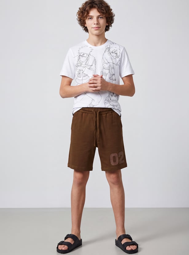 FAME FOREVER Boys Solid Regular Shorts