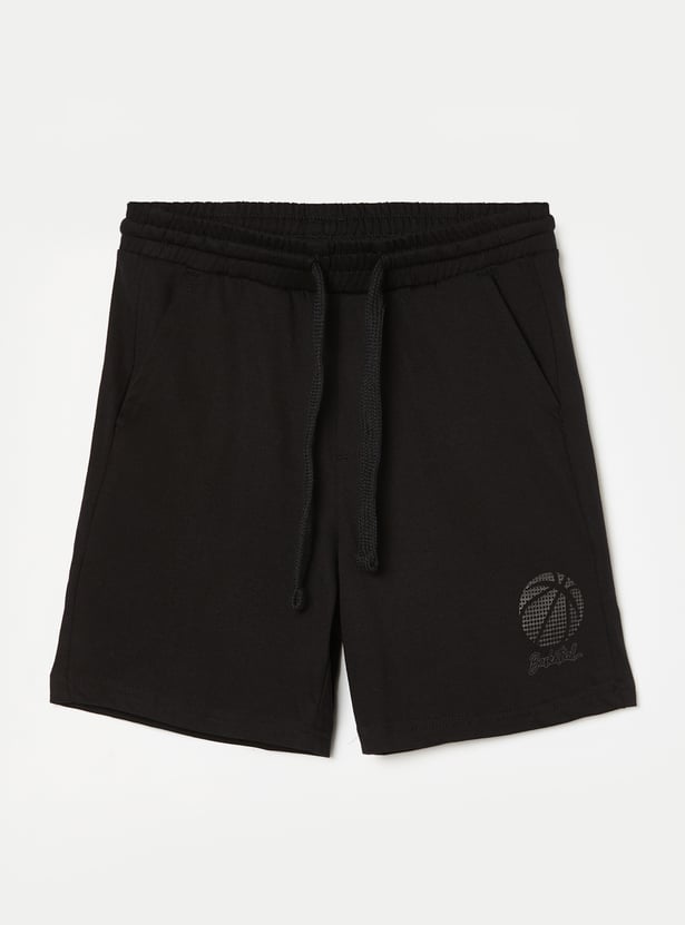FAME FOREVER Boys Solid Regular Shorts