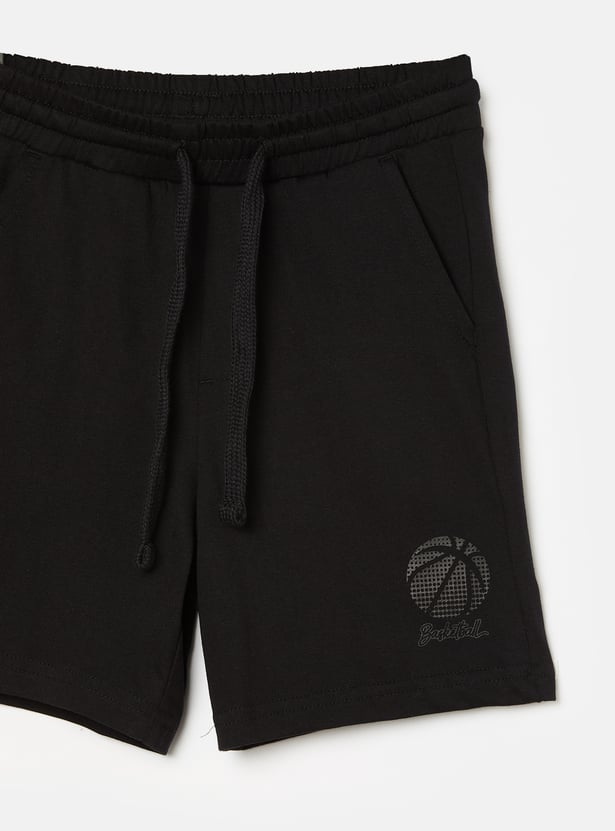 FAME FOREVER Boys Solid Regular Shorts