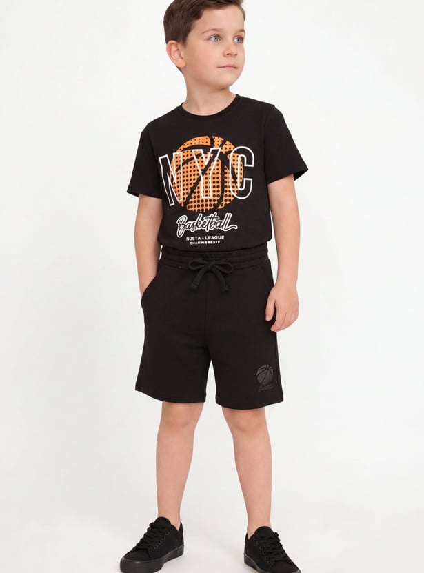 FAME FOREVER Boys Solid Regular Shorts