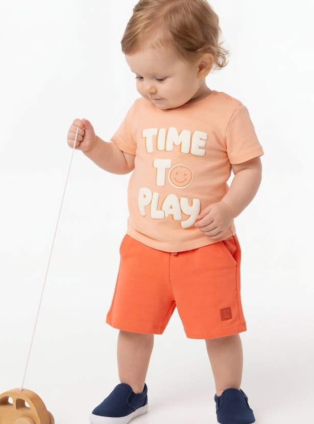FAME FOREVER Boys Solid Regular Shorts