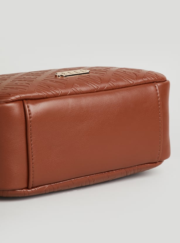 ELLE Embossed Sling Bag