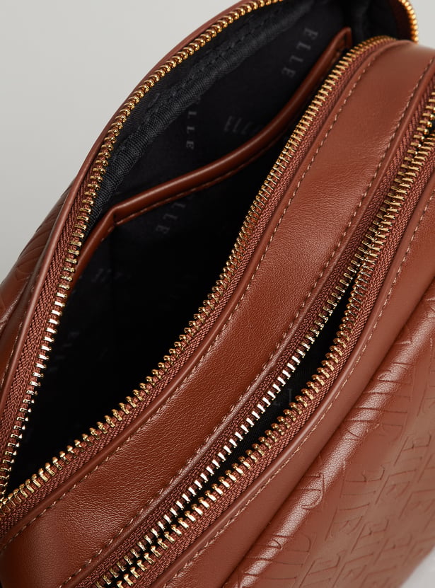 ELLE Embossed Sling Bag