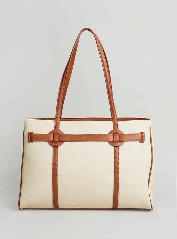 ELLE Solid Shoulder Bag