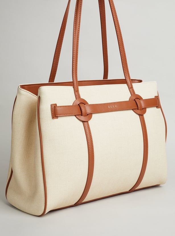 ELLE Solid Shoulder Bag
