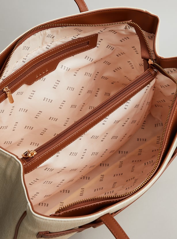 ELLE Solid Shoulder Bag