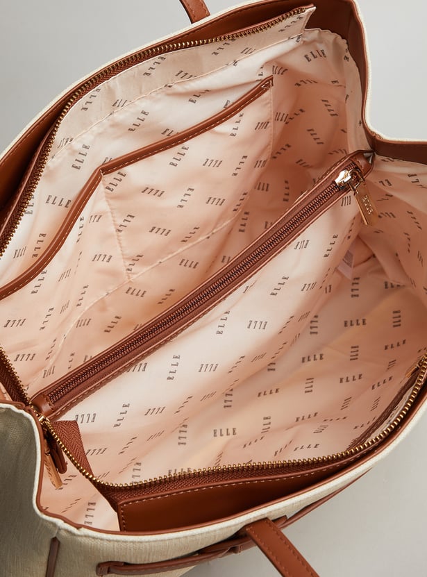 ELLE Solid Shoulder Bag