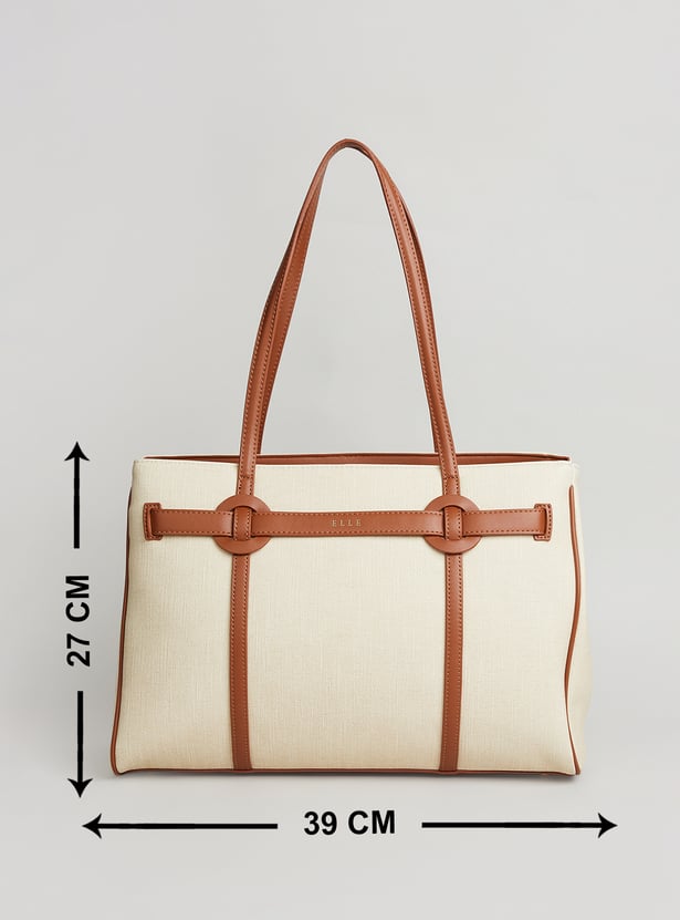 ELLE Solid Shoulder Bag