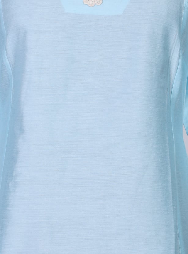 W Embroidered Straight Kurta