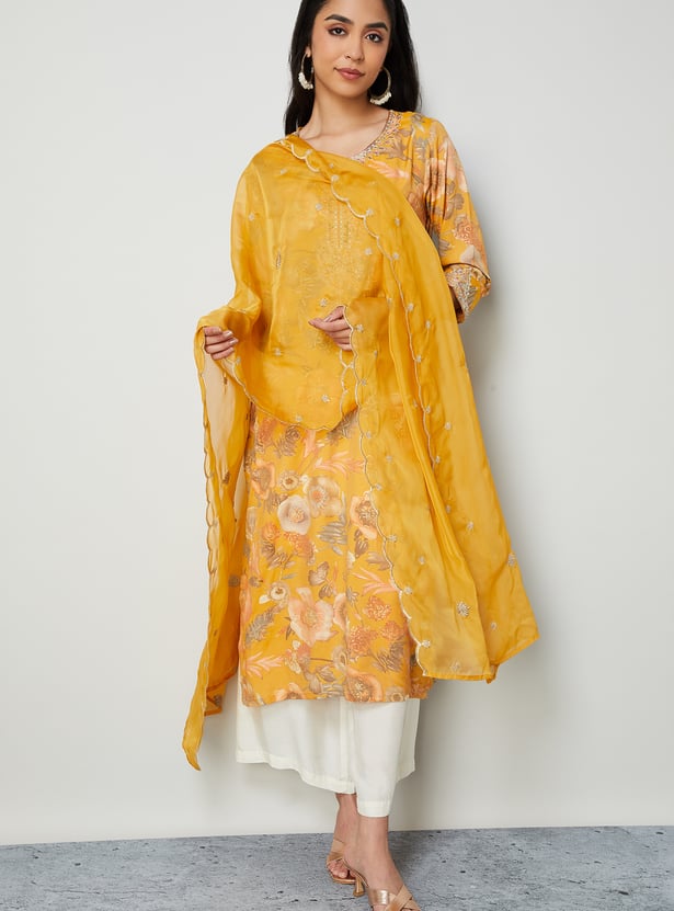 MELANGE Embroidered Dupatta