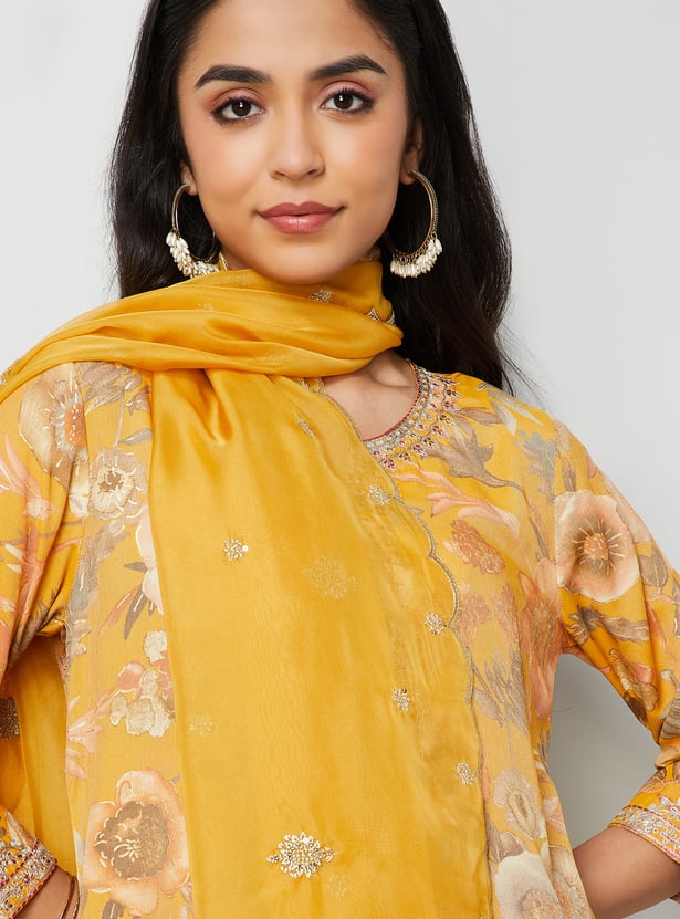 MELANGE Embroidered Dupatta