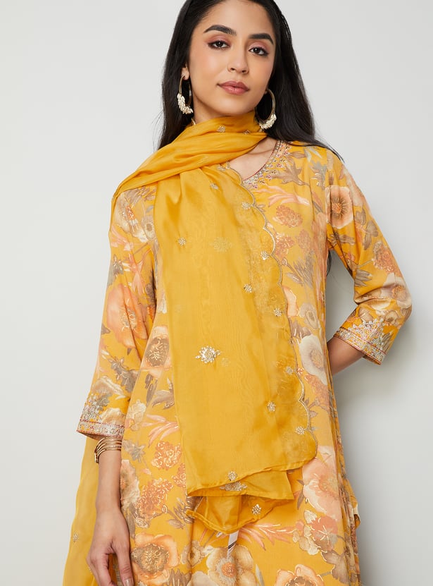 MELANGE Embroidered Dupatta