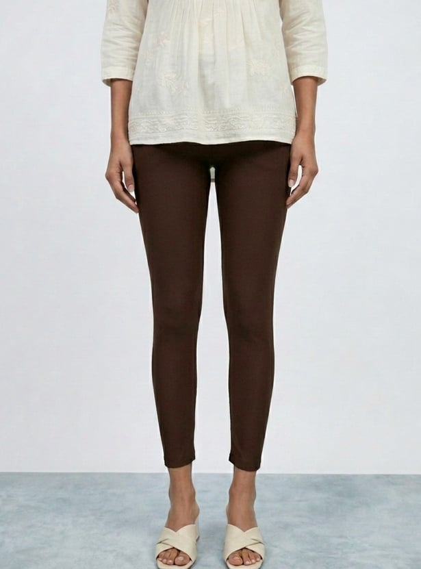 MELANGE Solid Leggings