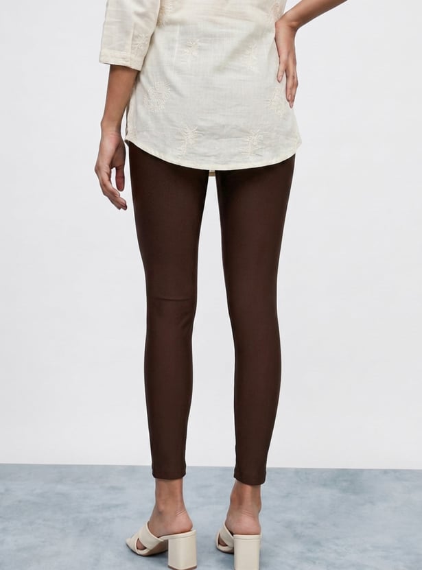 MELANGE Solid Leggings