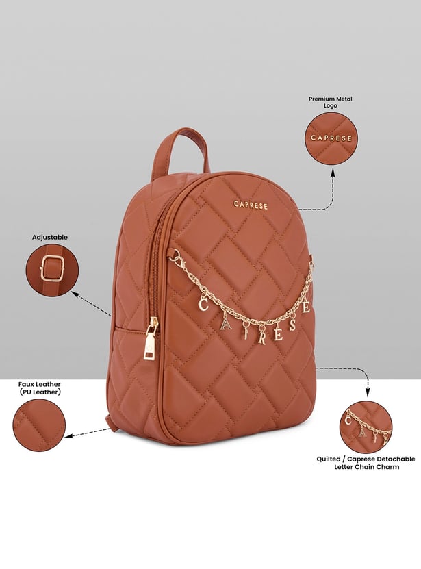 CAPRESE Quilted Medium Backpack