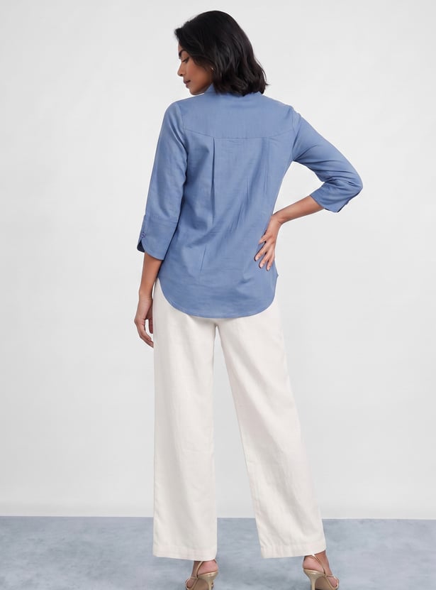 COLOUR ME Embroidered Shirt