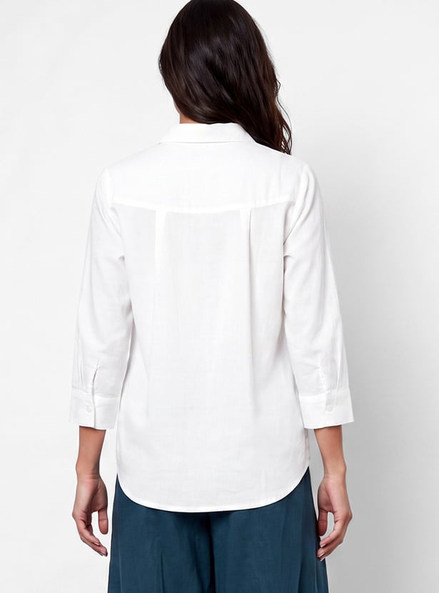COLOUR ME Embroidered Top