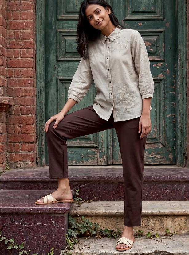 COLOUR ME Embroidered Shirt