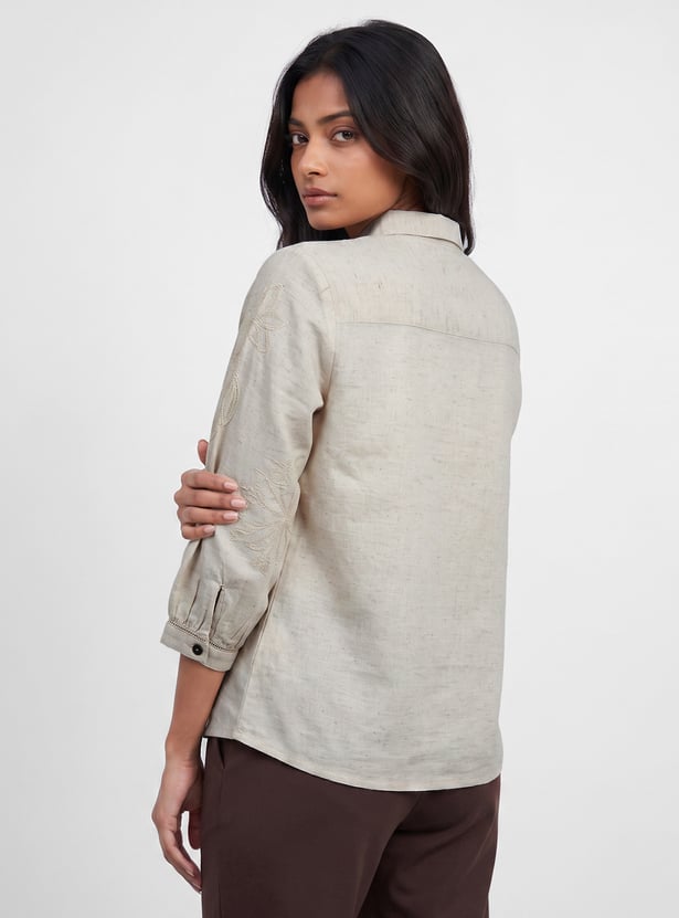 COLOUR ME Embroidered Shirt