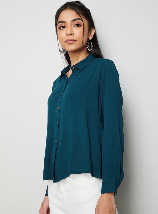 COLOUR ME Textured Shirt