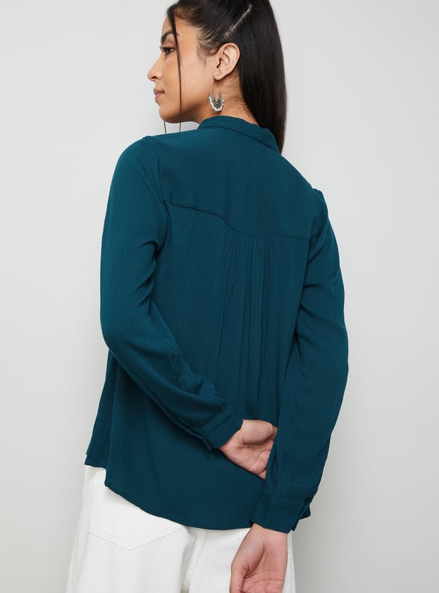 COLOUR ME Textured Shirt