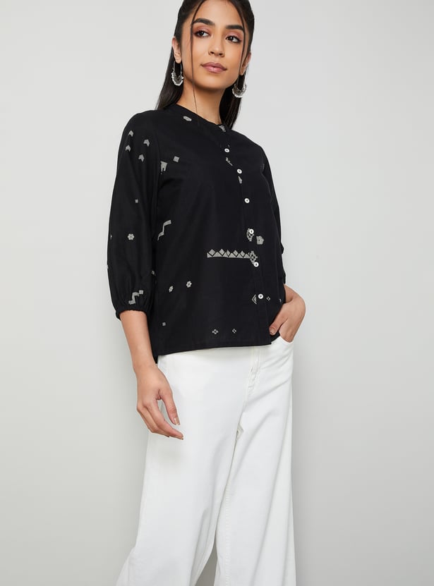 COLOUR ME Ethnic Motif Top