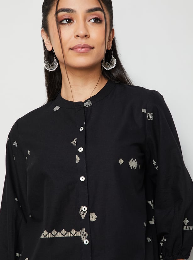 COLOUR ME Ethnic Motif Top