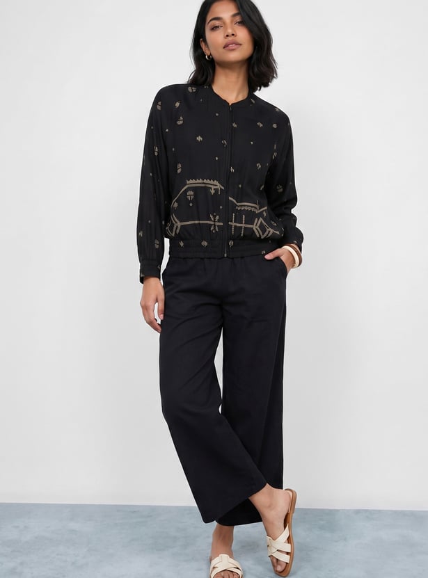 COLOUR ME Embroidered Top