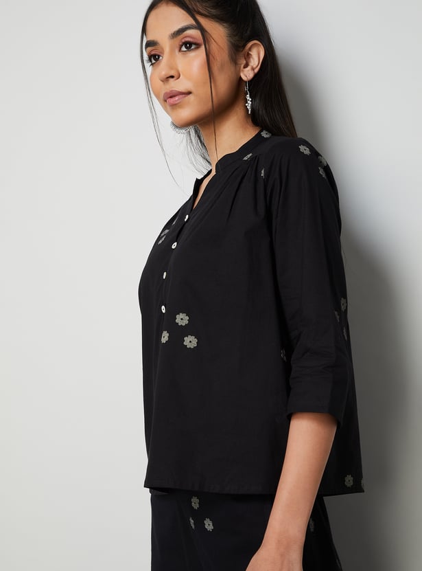 COLOUR ME Floral Print Top