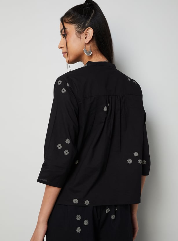 COLOUR ME Floral Print Top